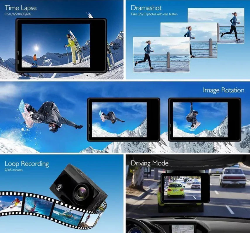 1080p Waterproof Camera for Underwater Activities