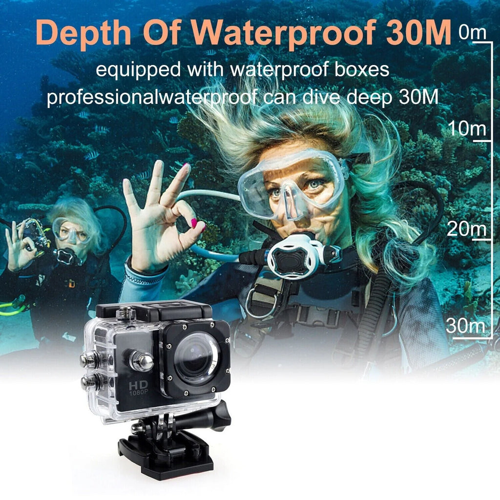 1080p Waterproof Camera for Underwater Activities
