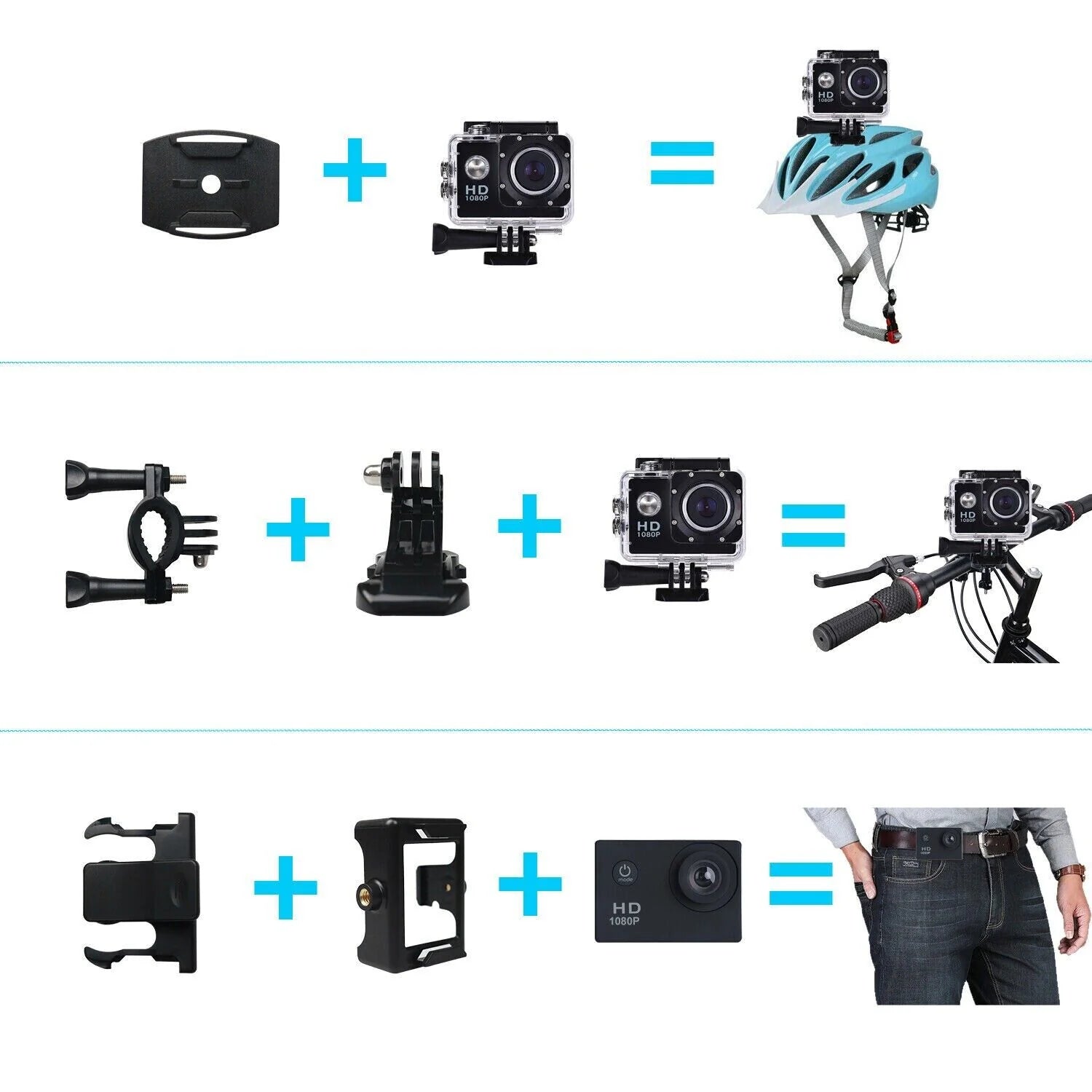 1080p Waterproof Camera for Underwater Activities